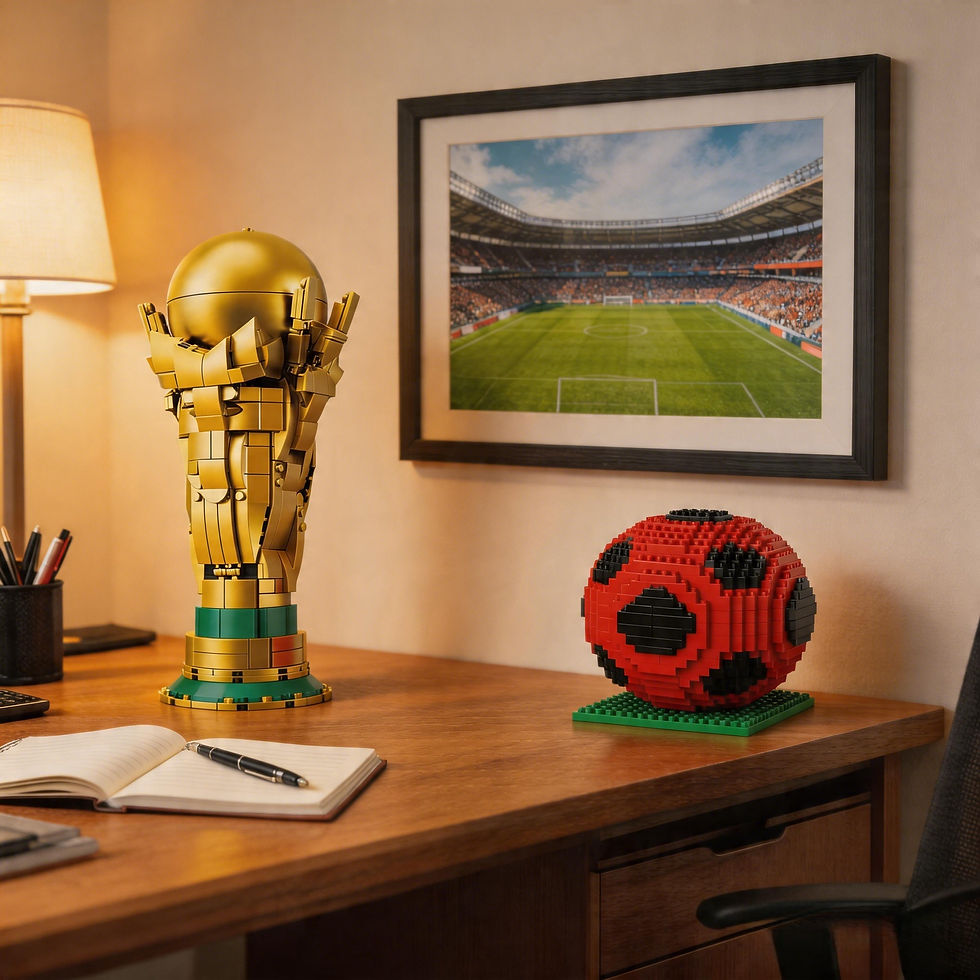 Thumbnail: Mini Football Trophy Collectible