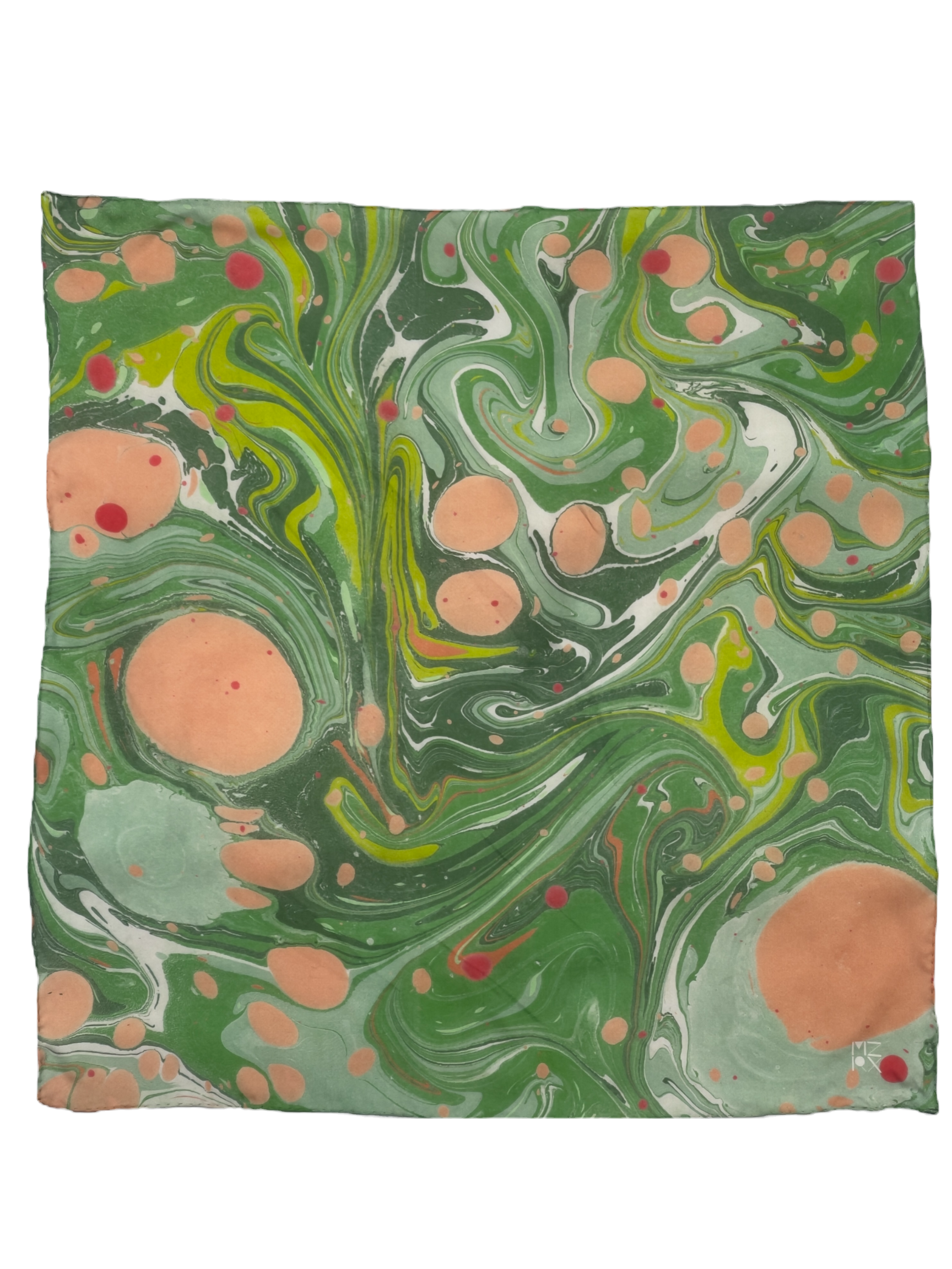 Garden Party silk bandana