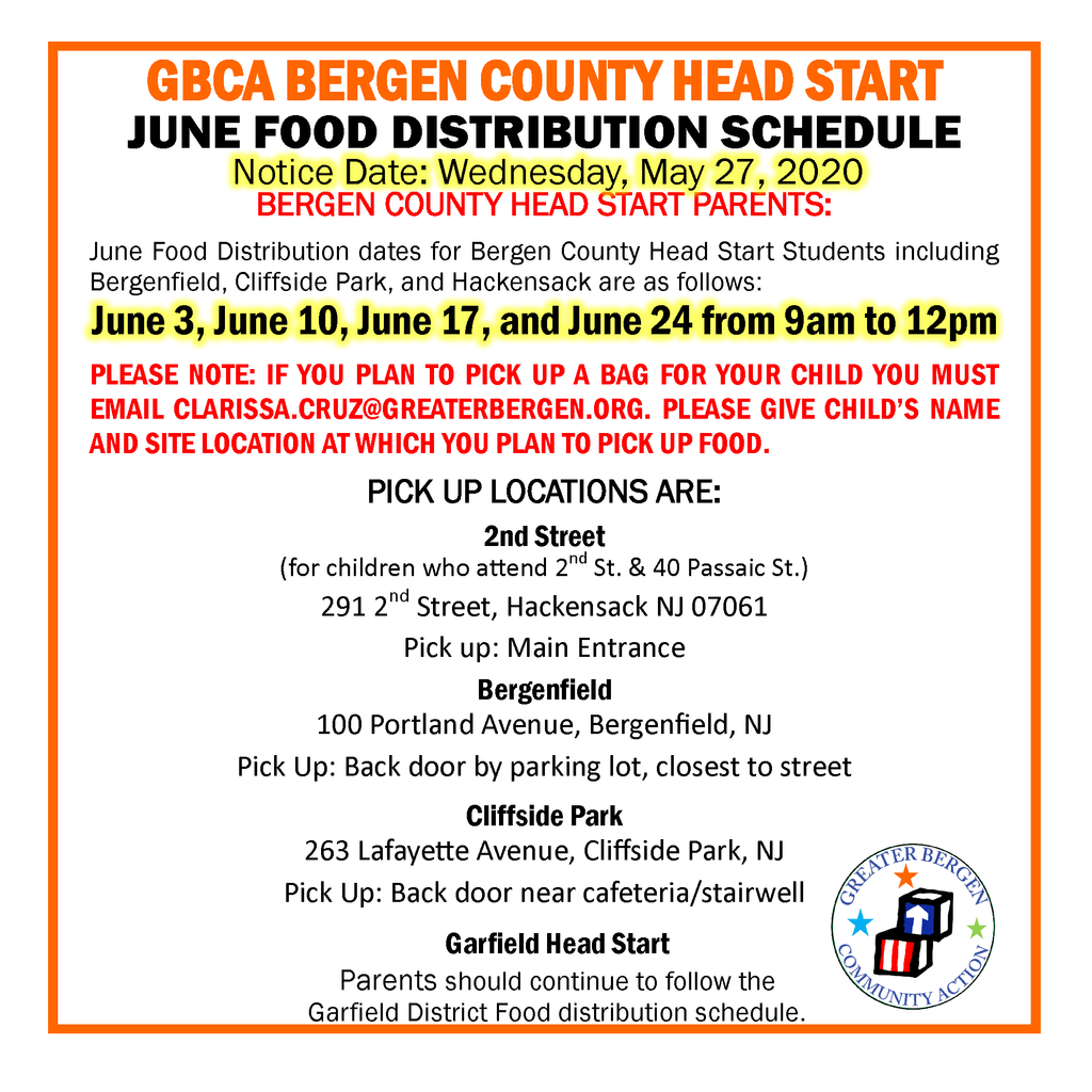 Greater Bergen Community Action | Head Start