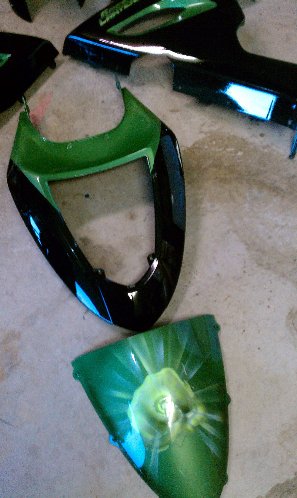 Green Lantern themed Kawi