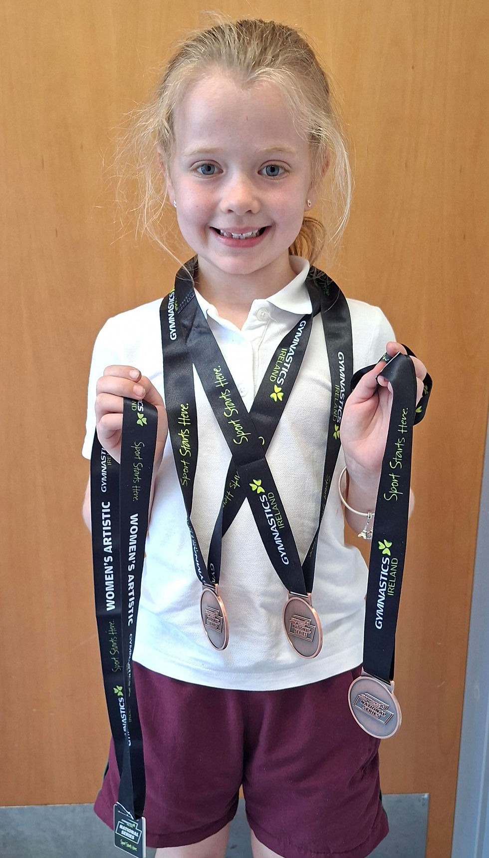 Congratulations to Aisling in 3rd Class who recently competed so successfully in the Gymnastic Irelands Nationals. Well done Aisling!