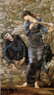 Beguiling of Merlin (Burne-Jones).jpg