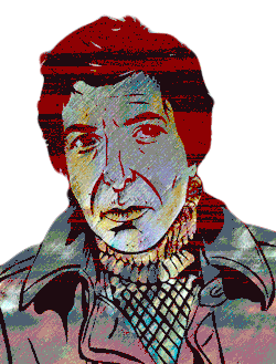 Leonard Cohen portrait.gif