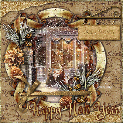 Happy New Year winter scene.gif