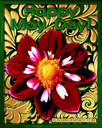 Happy May Day flower.gif