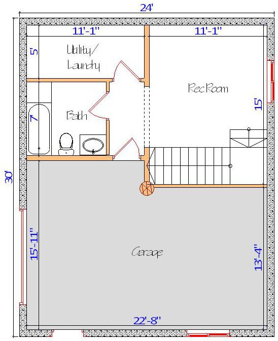 small log cabin kit basement with garage