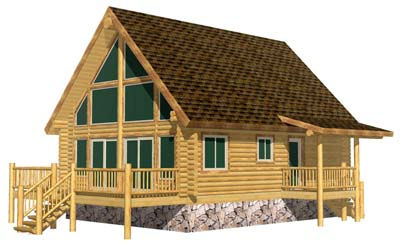 Best priced small log cabin kit package design