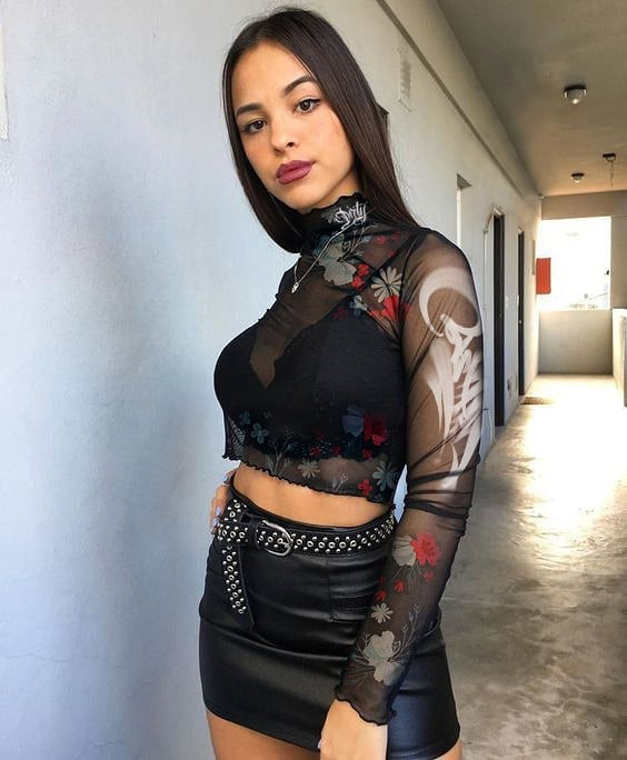 Blusa Traslucida Flores