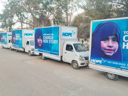 And We're Off 🚛! Door-to-Door Iftar 🍛- 200 Needy People Served/Day - HOPE Launches 2025 Meal Distributions in Zia Colony, Karachi 🌆