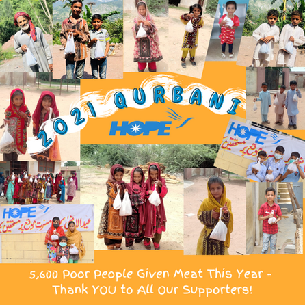2021 QURBANI - 5,600 Poor People Given Meat!