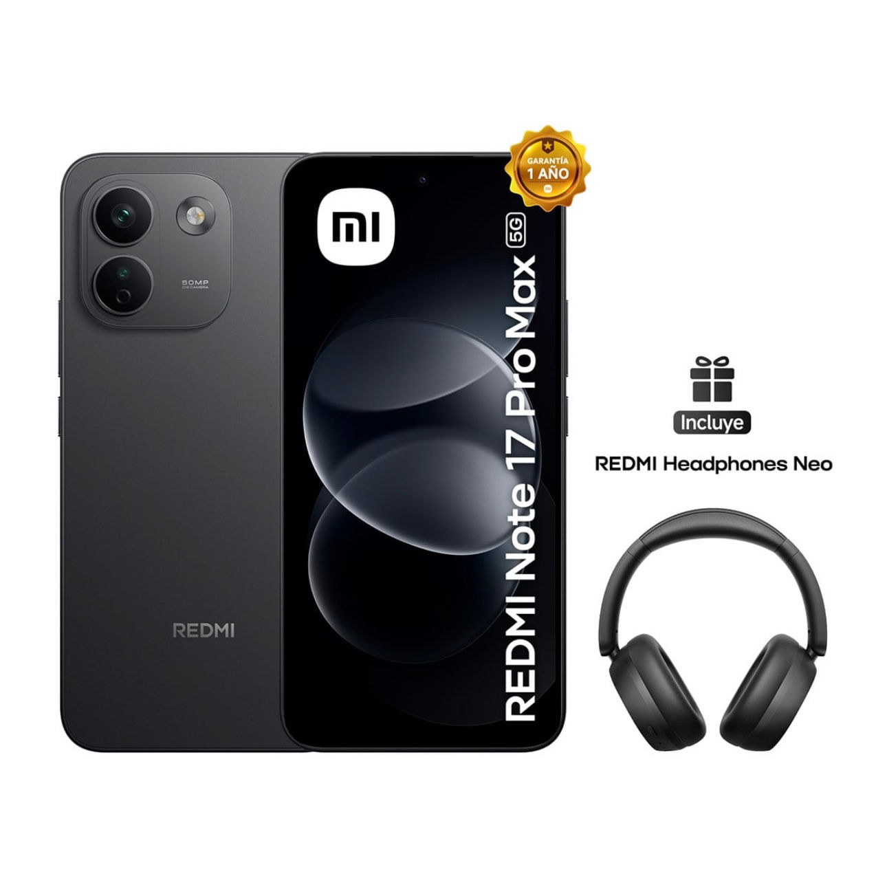 Xiaomi Redmi Note 17 Pro Max 5g 256gb + audífonos