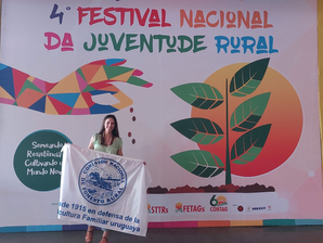 Juventud de CNFR en el 4° Festival Nacional de la Juventud Rural.