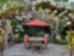 Afternoon garden patio