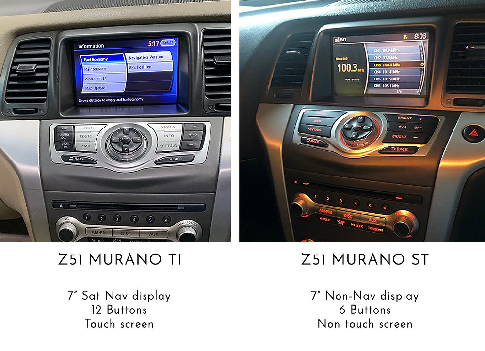 Nissan Murano Small update on CarPlay & Android auto