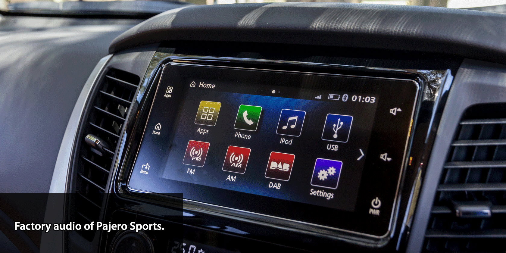 New Sat Nav upgrade for new Mitsubishi SUVS on top of CarPlay
