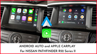🚘 Upgrade Your Nissan Pathfinder R52 Series II (2017–2019) with Apple CarPlay & Android Auto