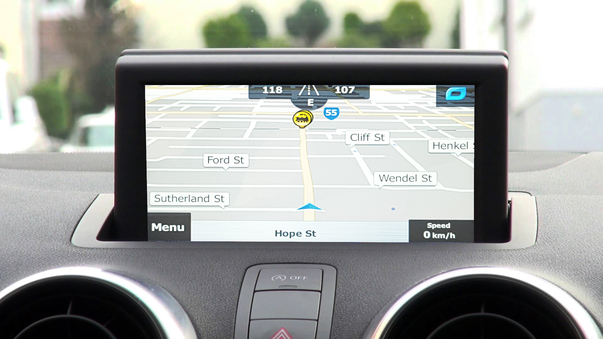 Portfolio Audi A1 GPS Navigation Upgrade main