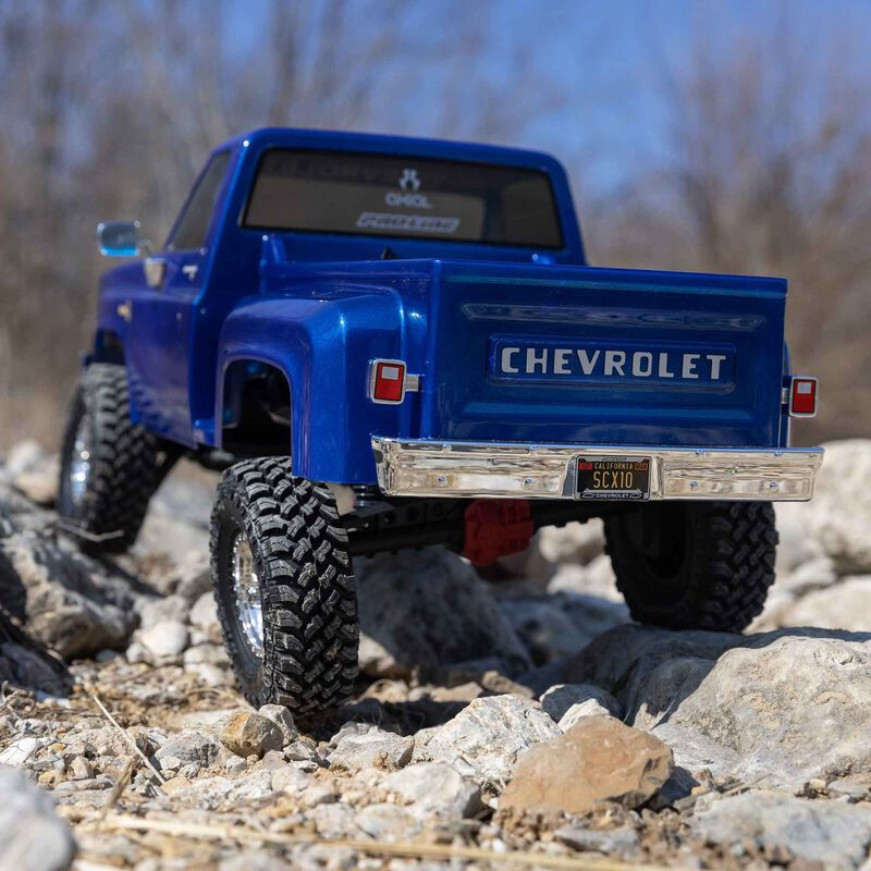 Thumbnail: AXI03030T1 SCX10 III Base Camp 82 Chevy K10 RTR Blue