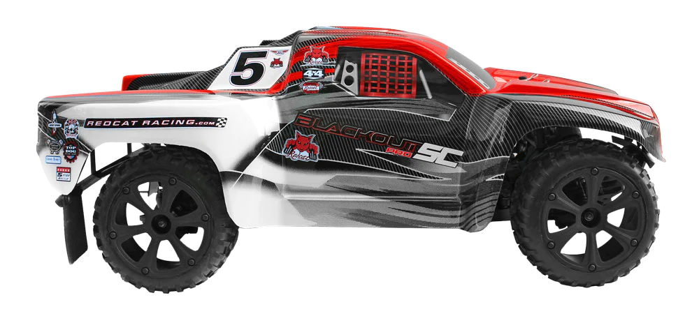 Thumbnail: Blackout Pro Red Short Course Truck Brushless 1/10