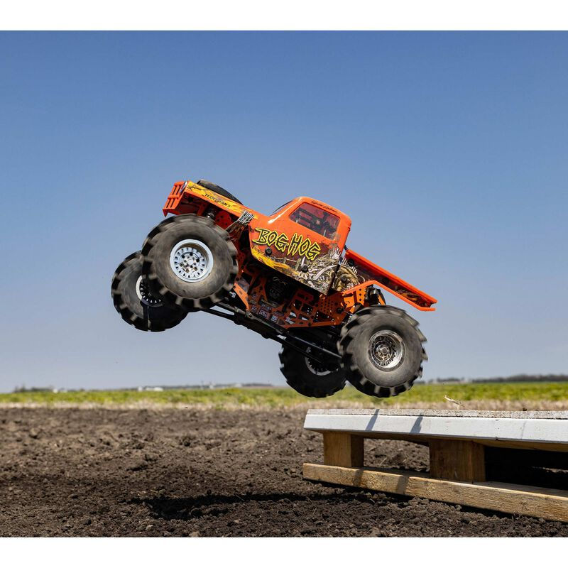 Thumbnail: LOS04024T2 LMT Bog Hog Brushless, RTR: 4WD Solid Axle Mega