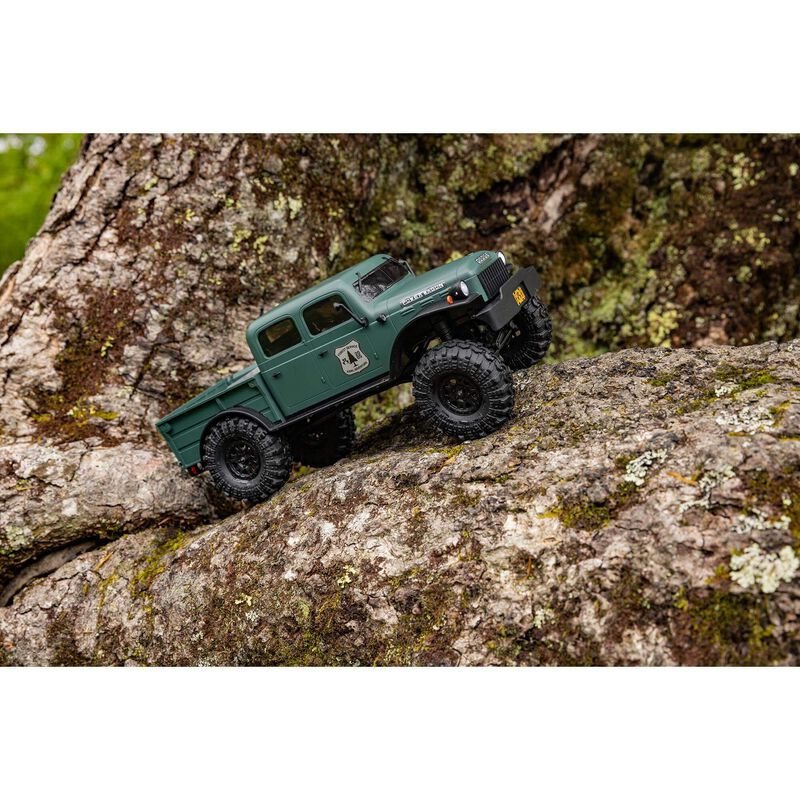 Thumbnail: AXI00007T2 Green SCX24 40's Dodge Power Wagon 4WD