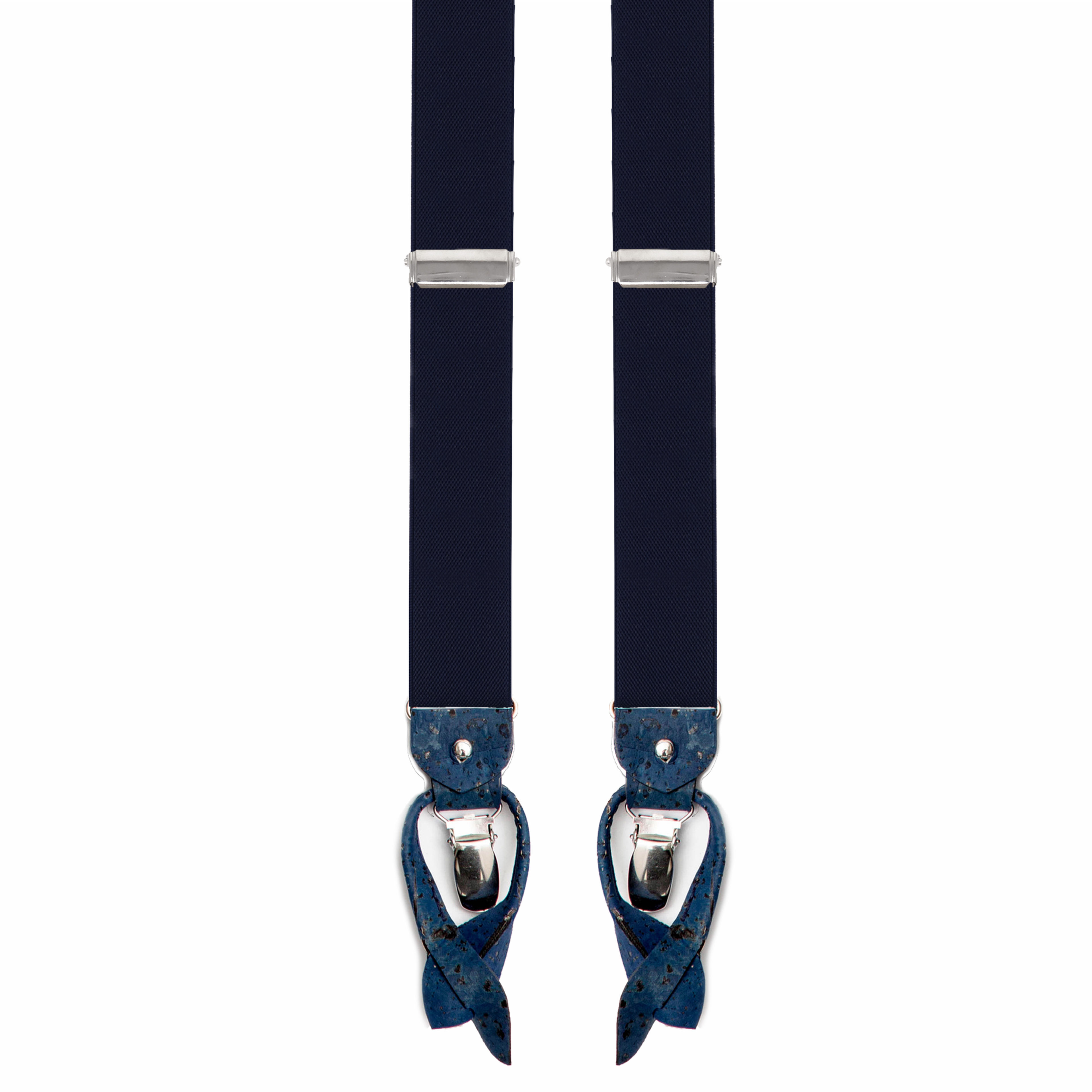 Kork Hosenträger - BLUE