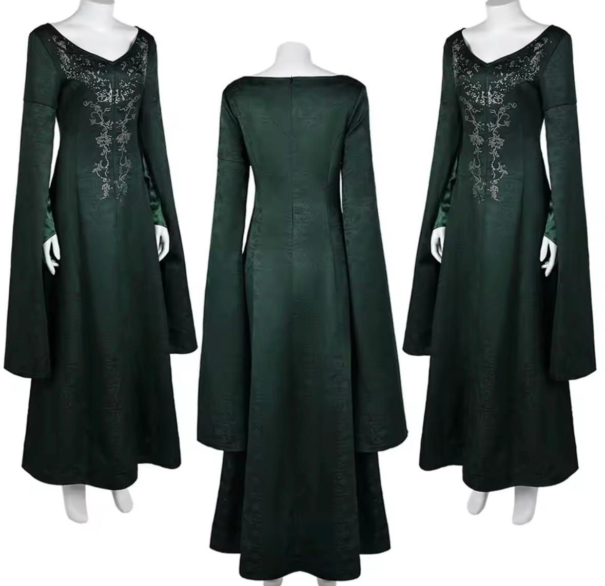 Fantasia Vestido Alice Hightower House Of The Dragon Cosplay
