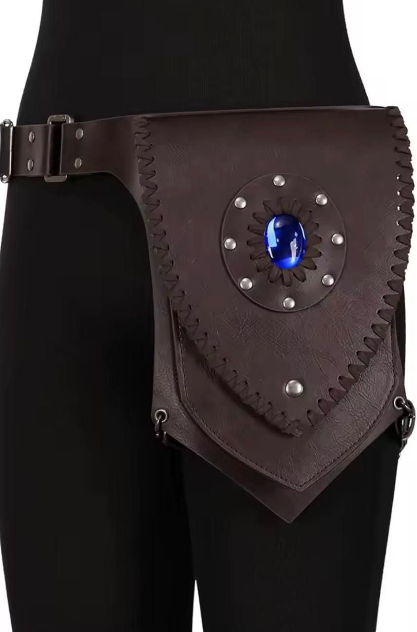 Miniatura: Bolsa de Cintura e Perna Medieval Guerreiro couro PU Cosplay