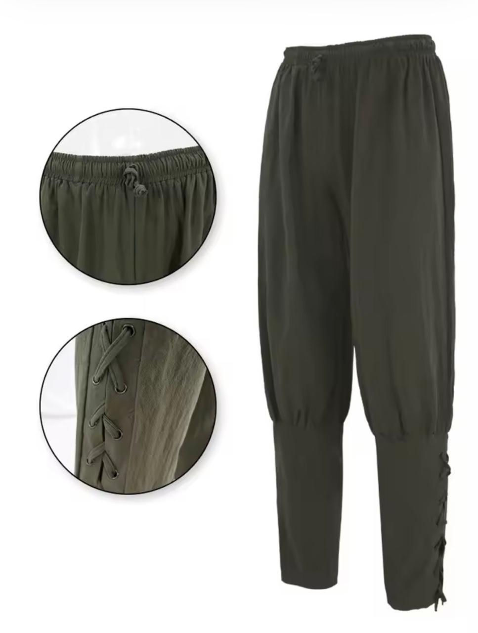Miniatura: Calça Medieval Viking Pirata Unissex Cosplay