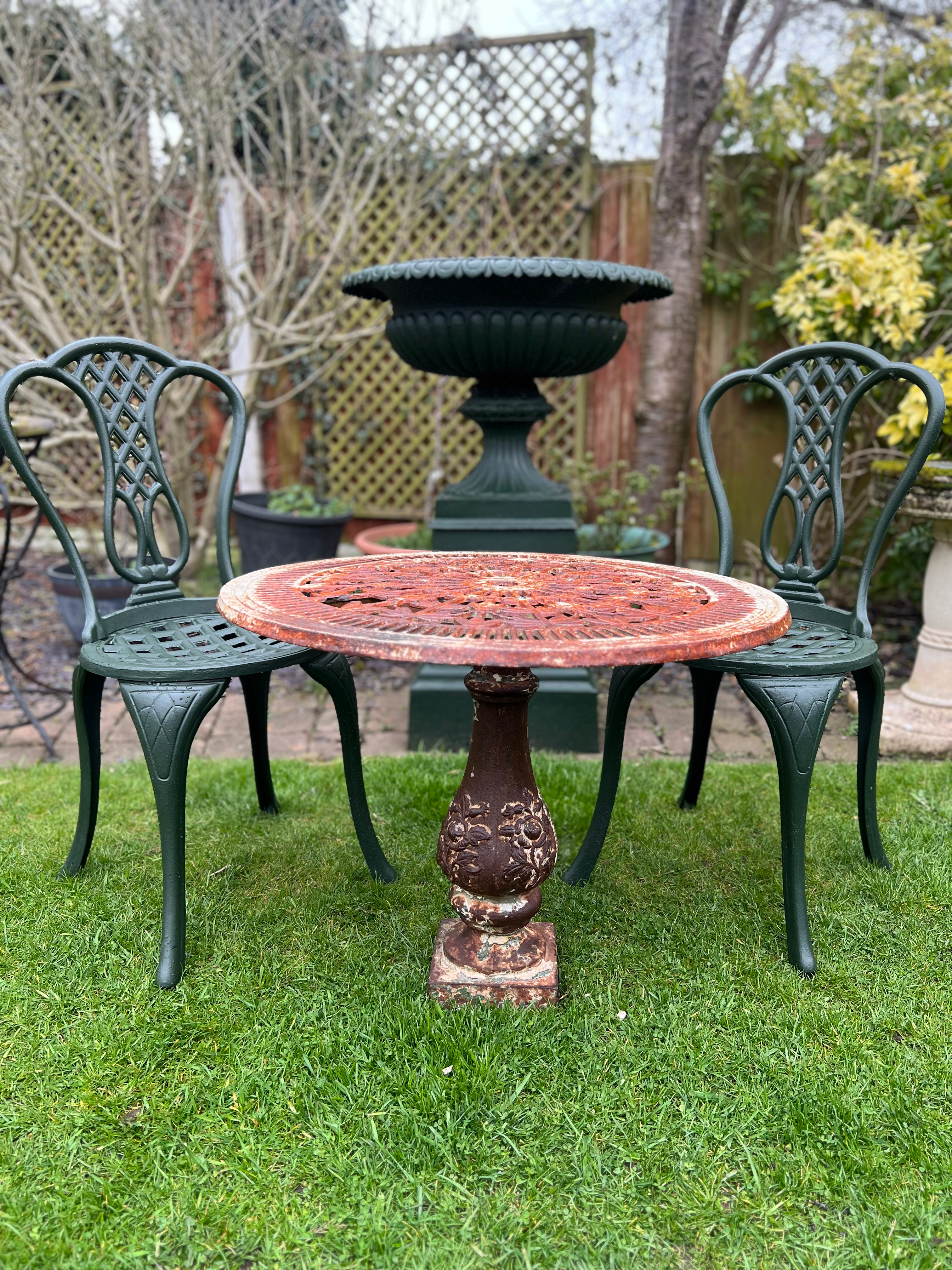 Cast Iron Patio Set