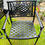 Thumbnail: Black Lattice Cast Patio Set Garden Furniture
