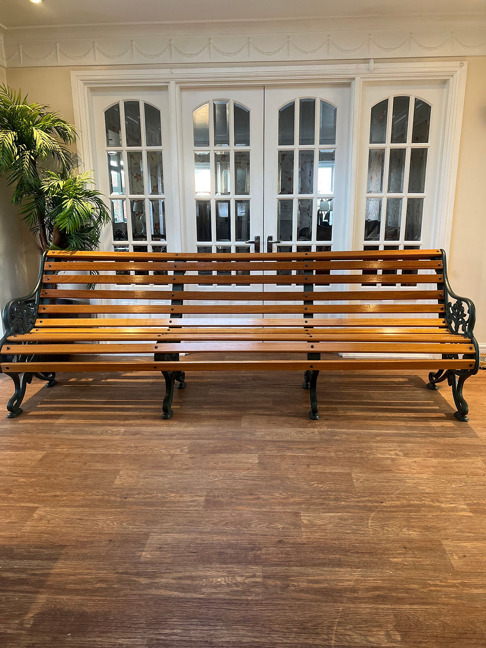 Thumbnail: 5 Seater Victorian Garden Park Bench