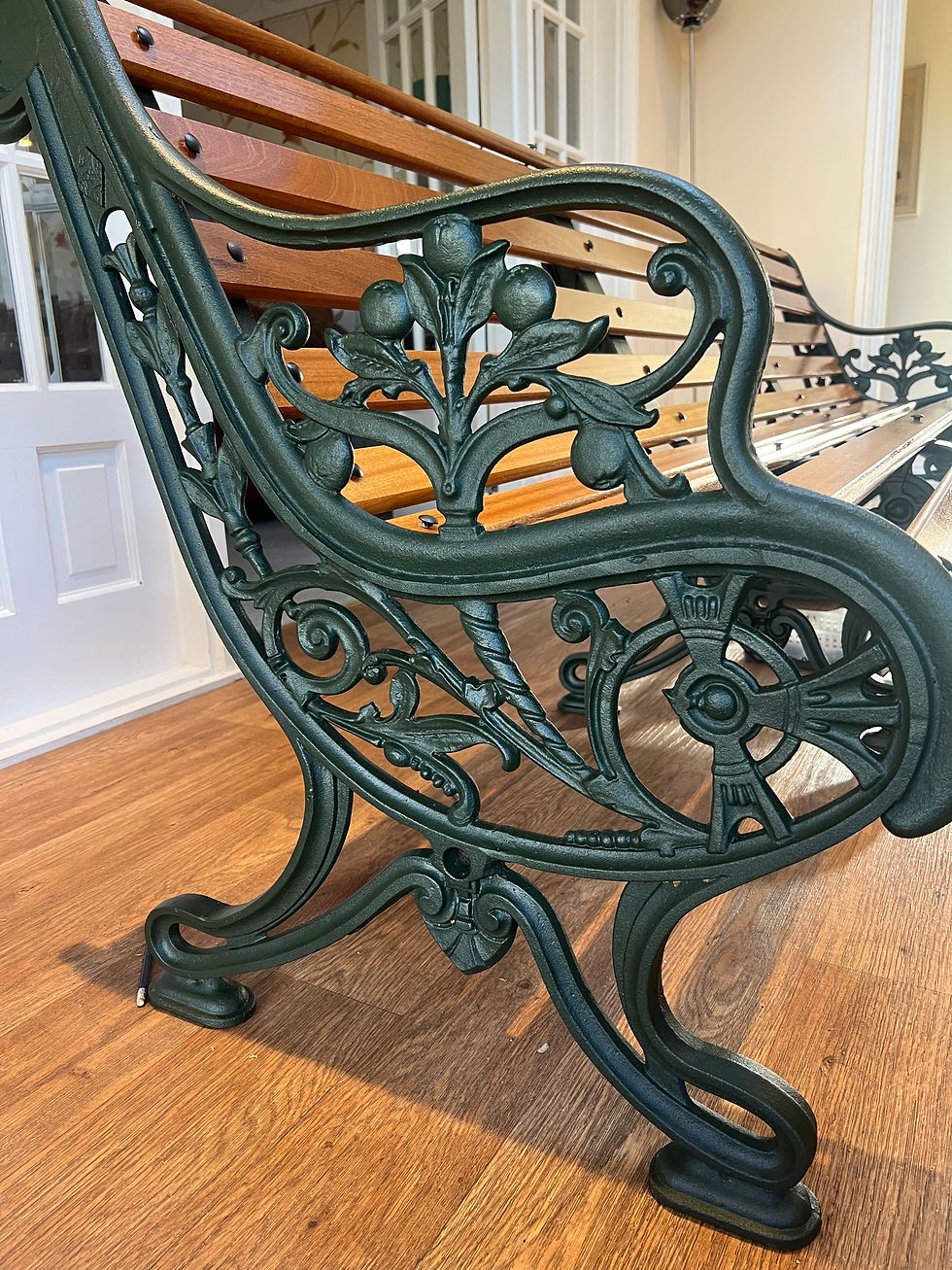 Thumbnail: 5 Seater Victorian Garden Park Bench