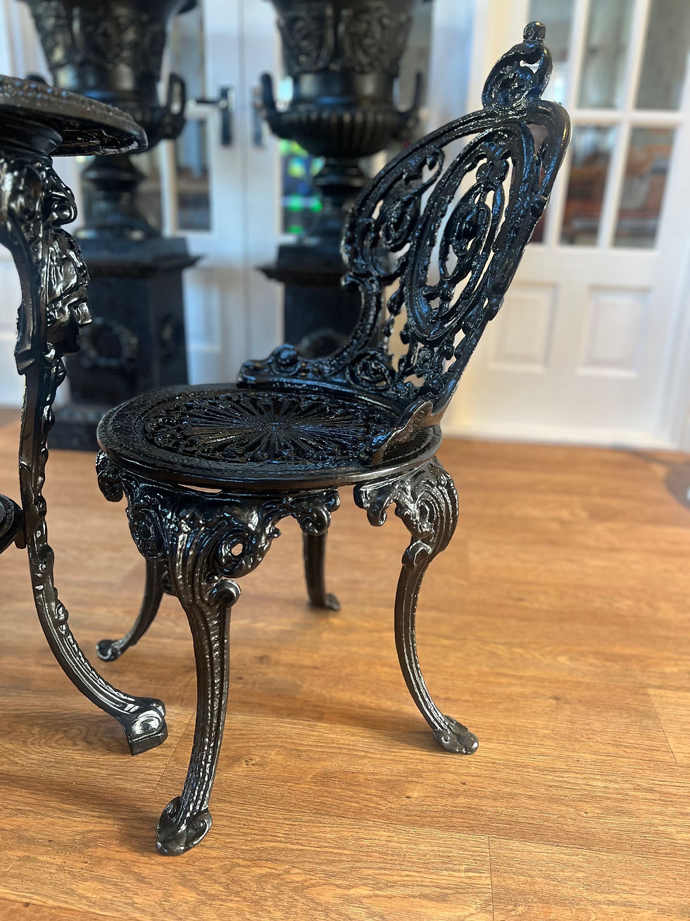 Thumbnail: Cast Iron Britannia Patio Set 
