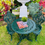 Thumbnail: Victorian Cast Iron Crown Seat Patio Set