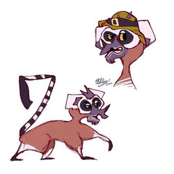 Lemur Character Design