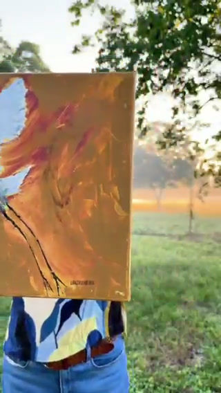 Thumbnail: 16” x 20” Acrylic and Plaster Painting 