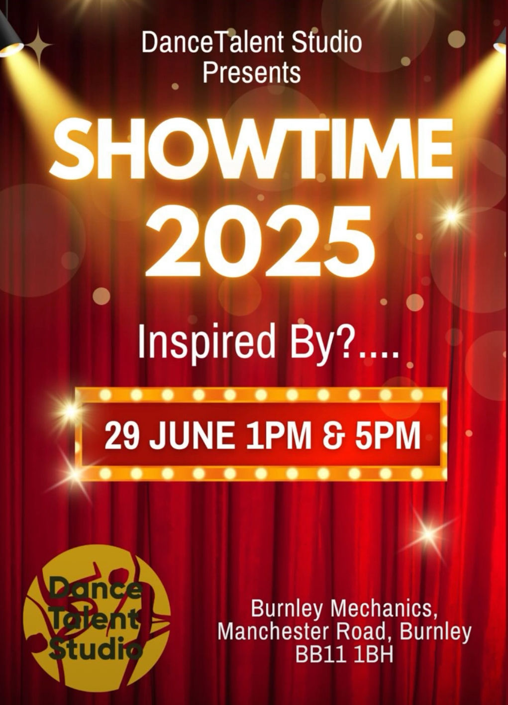 'Showtime 2025' - Dance Talent Studio - HD Digital Copy