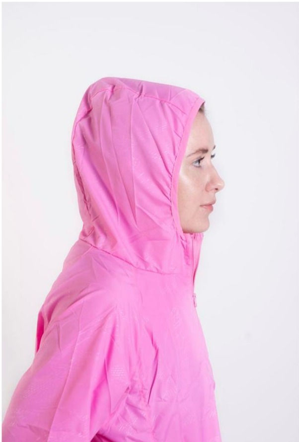 Thumbnail: Mitzuma Unisex Water Repellant Flash Forward Windbreaker - Pink