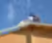 An american flag blowing in the wind