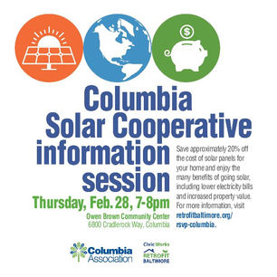 Columbia Solar Cooperative Information Session