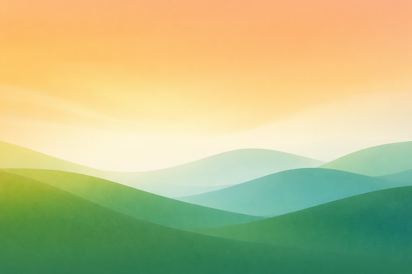 Serene gradient hills at sunrise (1).png