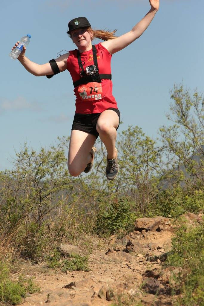 jumping for joy