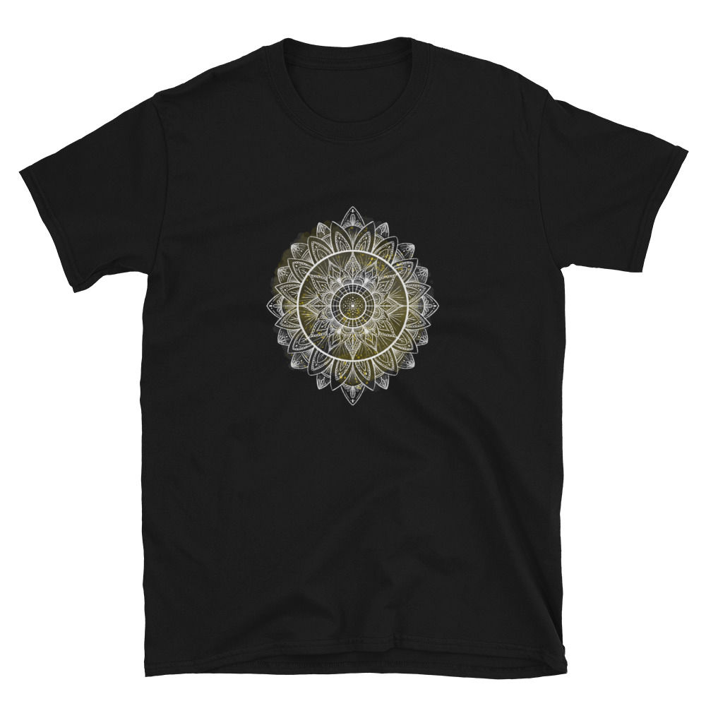 Women's Yellow/Gold Mandala T-Shirt