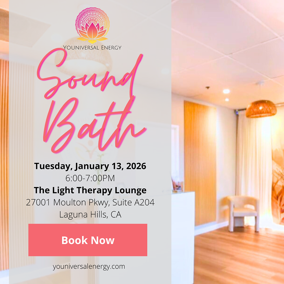 Transformational Tuesday: Step into the New Year, Sound First.