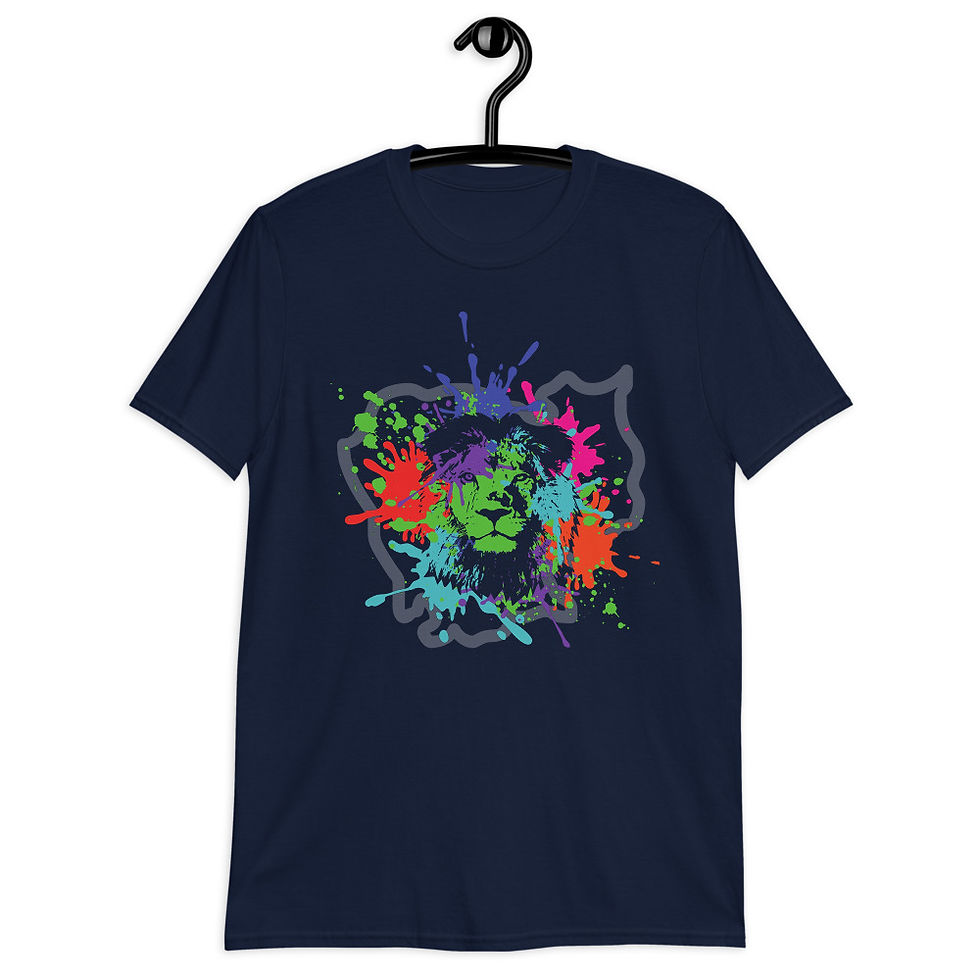 Thumbnail: Men's Cambodia Tiger Paint Short-Sleeve T-Shirt