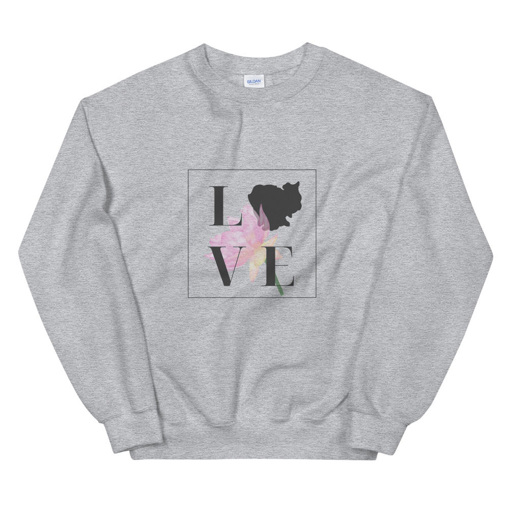 Women's Cambodia "Love"  Sweatshirt