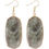 Thumbnail: Natural Oval Stone Earrings