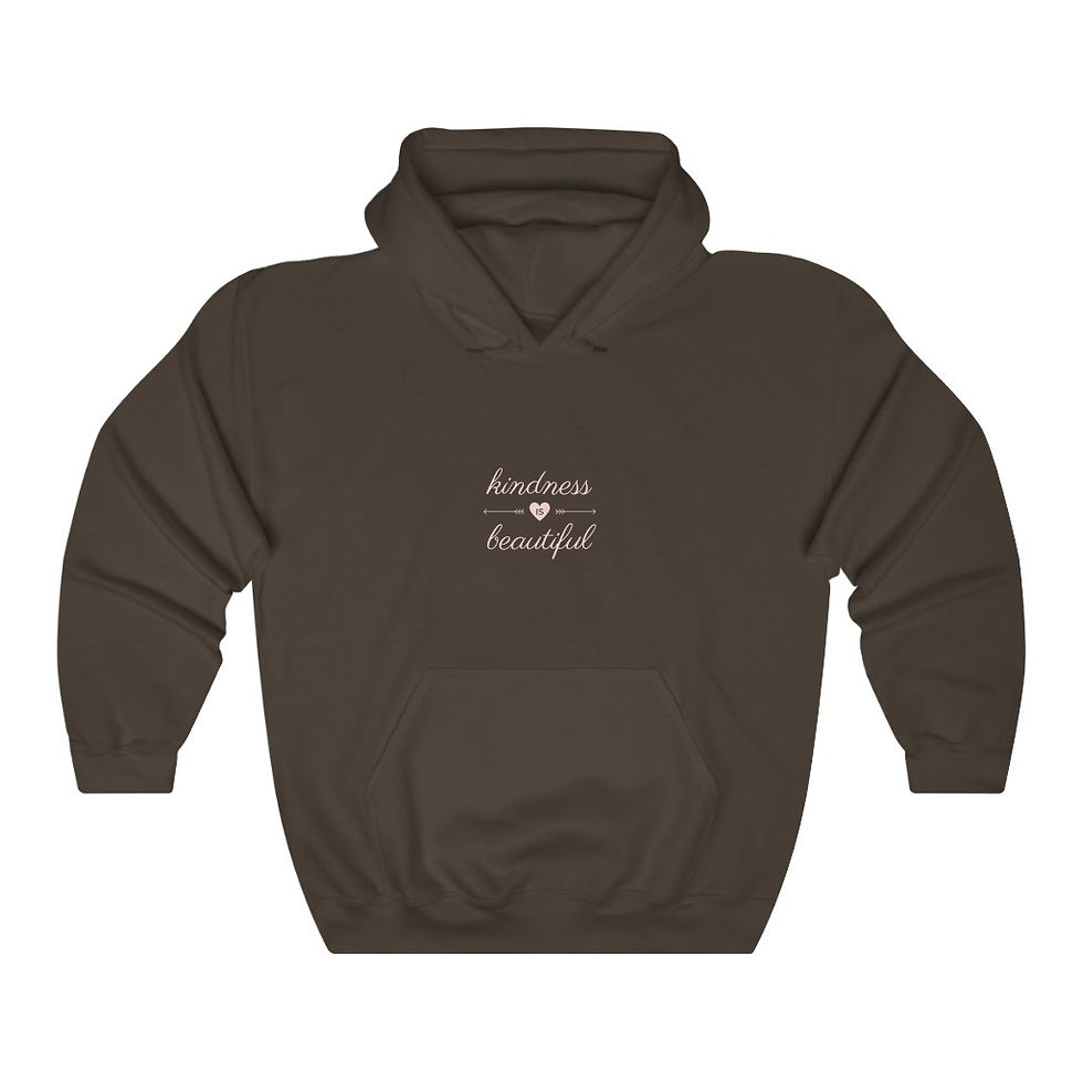 Thumbnail: Women's 'Kindness is Beautiful' Hooded Sweatshirt