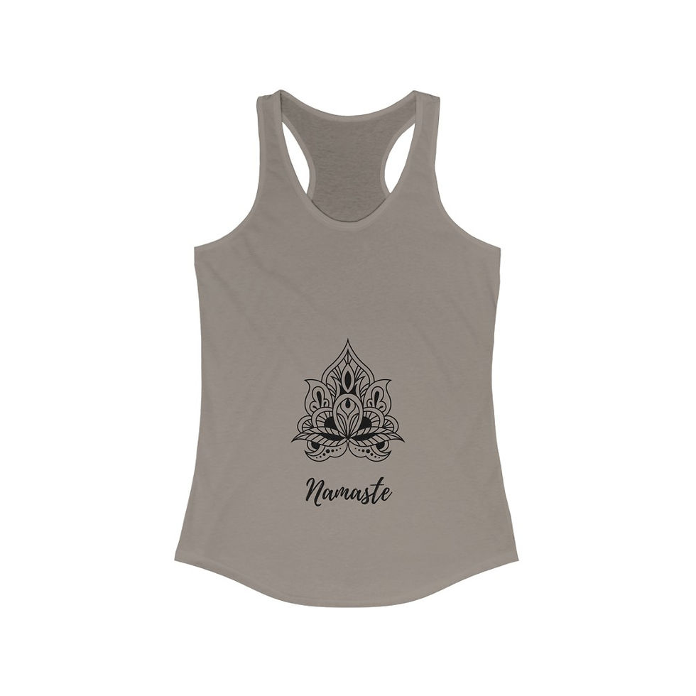 Thumbnail: Women's 'Namaste' Racerback Tank